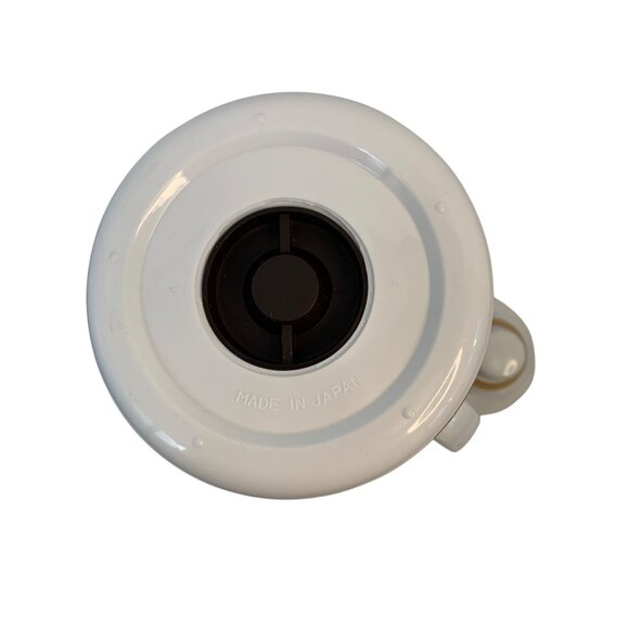 VTG Mikasa One Liter 4 cup Thermal Jug Coffee Pitcher Charisma Black Floral GUC - Picture 8 of 12